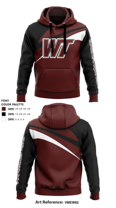 West Texas A&M Buffaloes 79019549 Hoodie - 1