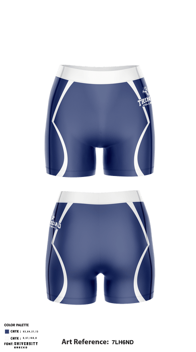 Trinidad High School Volleyball 39970985 Women's Shorts - 1