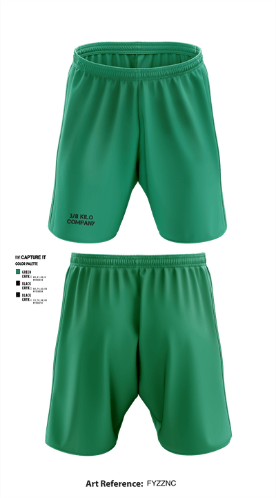 3/8 kilo company 40325428 Athletic Shorts With Pockets - 1