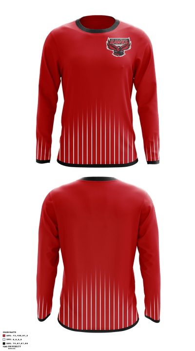 Holy Names University Golf 42146847 Long Sleeve Performance Shirt - 1