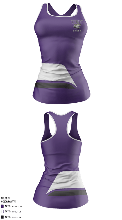 Tokay High School Cheer 12714680 Tank Top - 1