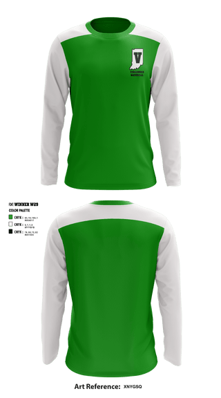 Long Sleeve Performance Shirt, Vincennes All Stars, Baseball, Teamtime, Team time, sublimation, custom sports apparel, team uniforms, spirit wear, spiritwear, sports uniforms, custom shirts, team store, custom team store, fundraiser sports, apparel fundraiser