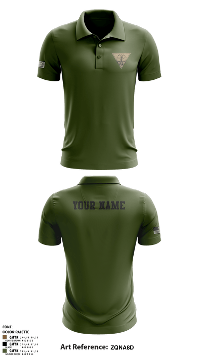 Ghost Frogs 70808894 Short Sleeve Performance Polo - 2