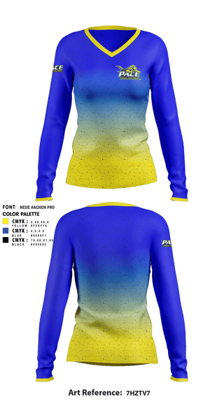 Women's Long Sleeve Vneck Shirt, Pace Girls Track & Field, Track & Field, Teamtime, Team time, sublimation, custom sports apparel, team uniforms, spirit wear, spiritwear, sports uniforms, custom shirts, team store, custom team store, fundraiser sports, apparel fundraiser