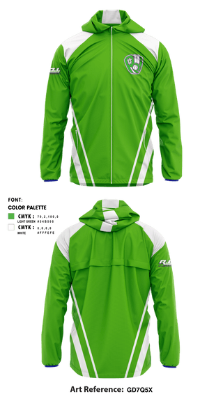 Windbreaker, ROI Fastpitch, Softball, Teamtime, Team time, sublimation, custom sports apparel, team uniforms, spirit wear, spiritwear, sports uniforms, custom shirts, team store, custom team store, fundraiser sports, apparel fundraiser