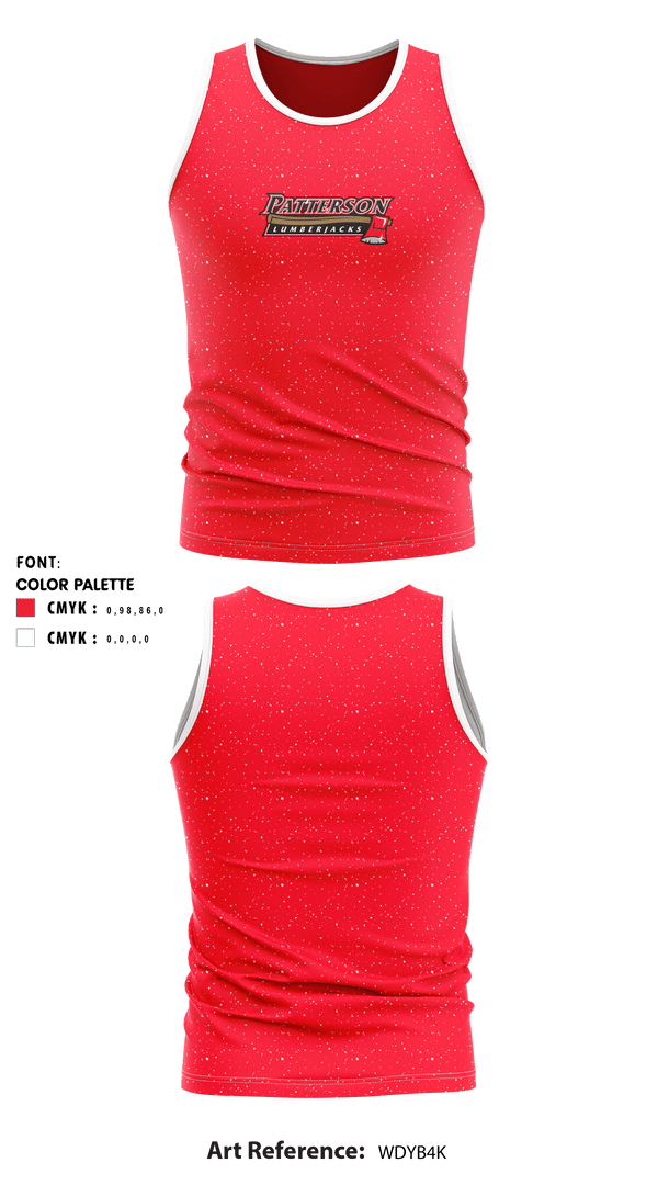 Tank Top, Patterson High School Track, Track & Field, Teamtime, Team time, sublimation, custom sports apparel, team uniforms, spirit wear, spiritwear, sports uniforms, custom shirts, team store, custom team store, fundraiser sports, apparel fundraiser