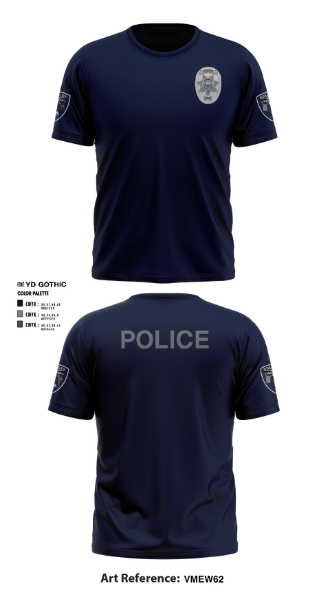 Short Sleeve Performance Shirt, , Police, Teamtime, Team time, sublimation, custom sports apparel, team uniforms, spirit wear, spiritwear, sports uniforms, custom shirts, team store, custom team store, fundraiser sports, apparel fundraiser
