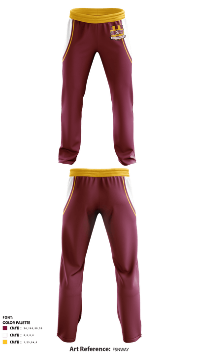 Stow Soccer Club 74510788 Softball Pants - 1