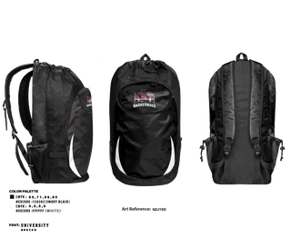 Gear Bag, ISO Elite Basketball, Men's Basketball, Teamtime, Team time, sublimation, custom sports apparel, team uniforms, spirit wear, spiritwear, sports uniforms, custom shirts, team store, custom team store, fundraiser sports, apparel fundraiser
