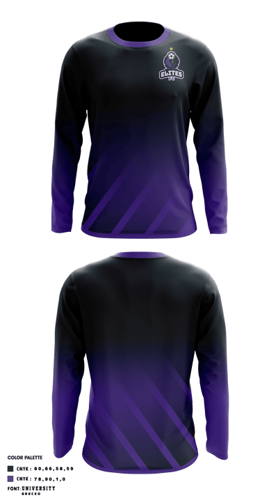 Mile High Elites FC 3524379 Long Sleeve Performance Shirt - 10