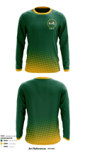 Siena College Golf 40900646 Long Sleeve Performance Shirt - 1