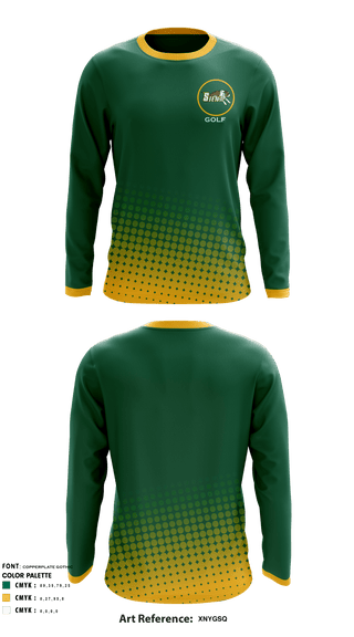 Long Sleeve Performance Shirt, Siena College Golf, Golf, Teamtime, Team time, sublimation, custom sports apparel, team uniforms, spirit wear, spiritwear, sports uniforms, custom shirts, team store, custom team store, fundraiser sports, apparel fundraiser