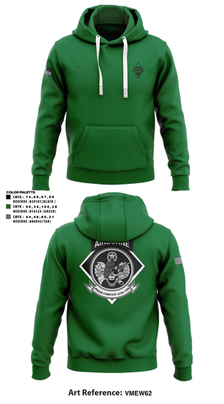 Hoodie, Joker Company 2/501 PIR 76292379, Army, Teamtime, Team time, sublimation, custom sports apparel, team uniforms, spirit wear, spiritwear, sports uniforms, custom shirts, team store, custom team store, fundraiser sports, apparel fundraiser