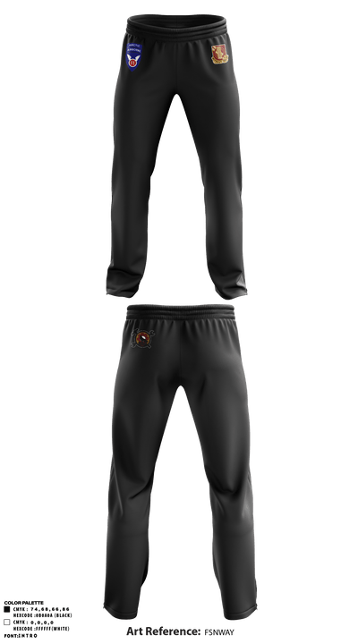 B Co., 25th BSB, 1st BDE, 11th ADV 27348803 Sweatpants - 7