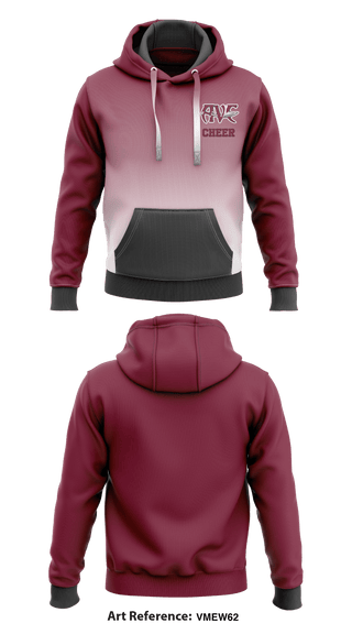 Hoodie, Antelope Valley College Cheer, School Spirit Store, Teamtime, Team time, sublimation, custom sports apparel, team uniforms, spirit wear, spiritwear, sports uniforms, custom shirts, team store, custom team store, fundraiser sports, apparel fundraiser