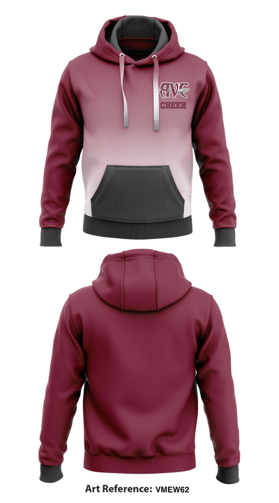 Antelope Valley College Cheer 93322524 Hoodie - 1