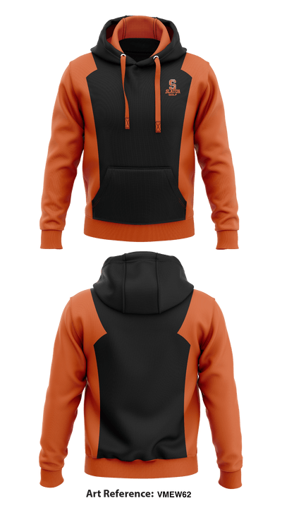 Slaton High School Golf 45832607 Hoodie - 1