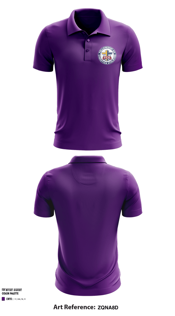Short Sleeve Performance Polo, Fellowship of Christian Athletes, Football, Teamtime, Team time, sublimation, custom sports apparel, team uniforms, spirit wear, spiritwear, sports uniforms, custom shirts, team store, custom team store, fundraiser sports, apparel fundraiser