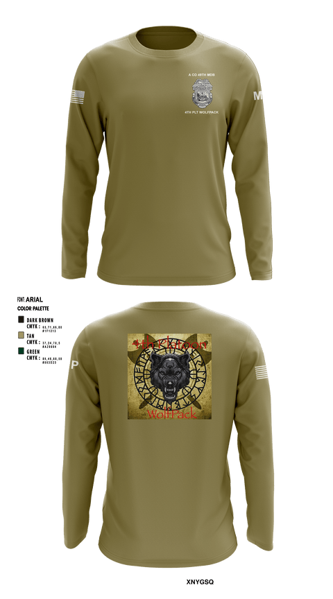 Long Sleeve Performance Shirt, , Army, Teamtime, Team time, sublimation, custom sports apparel, team uniforms, spirit wear, spiritwear, sports uniforms, custom shirts, team store, custom team store, fundraiser sports, apparel fundraiser