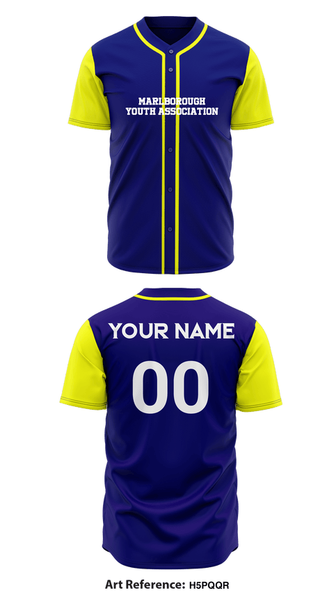 Full Button Baseball Jersey, Marlborough Youth Baseball Association, Baseball, Teamtime, Team time, sublimation, custom sports apparel, team uniforms, spirit wear, spiritwear, sports uniforms, custom shirts, team store, custom team store, fundraiser sports, apparel fundraiser