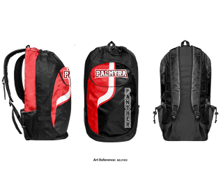 Gear Bag, Palmyra High School Track, Track & Field, Teamtime, Team time, sublimation, custom sports apparel, team uniforms, spirit wear, spiritwear, sports uniforms, custom shirts, team store, custom team store, fundraiser sports, apparel fundraiser
