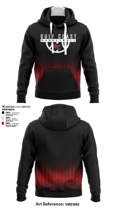 Gulf Coast Heat Basketball 74012011 Hoodie - 1