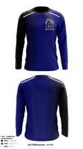Middletown High School Wrestling 54435437 Long Sleeve Rash Guard Shirt - 1