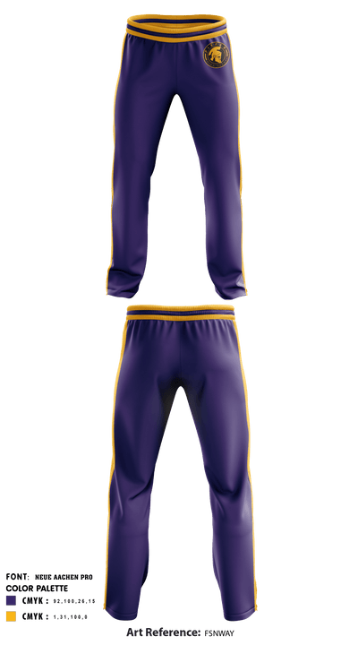 Pieper High School Cross Country 70107216 Sweatpants - 2