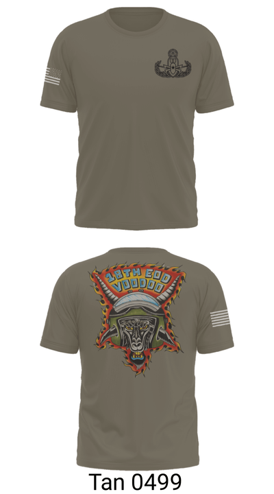 18th Ordnance Company EOD 8486026 Short Sleeve Performance Shirt - 34
