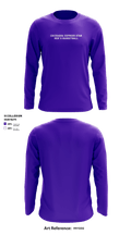 Chickasha Express Star - Basketball 43243826 Long Sleeve Performance Shirt - 1