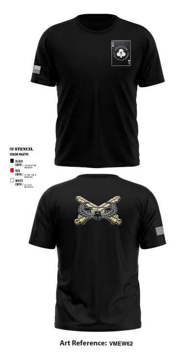 Aces Battery 2-32 FAR 74459928 Short Sleeve Performance Shirt - 1