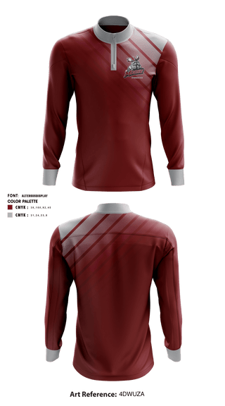 Quarter Zip Jacket, Alamosa High School Gymnastics, School Spirit Store, Teamtime, Team time, sublimation, custom sports apparel, team uniforms, spirit wear, spiritwear, sports uniforms, custom shirts, team store, custom team store, fundraiser sports, apparel fundraiser