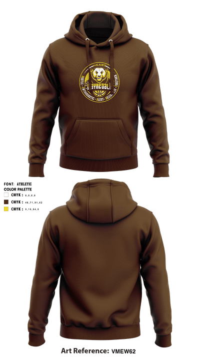 Waynedale High School Basketball 66944110 Hoodie - 4
