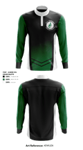 D C Everest High School Women's Volleyball 94932616 Quarter Zip Jacket - 1