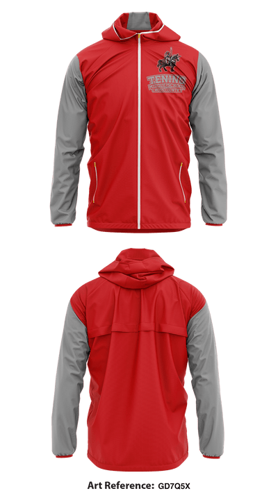 Tenino Middle School Cross Country 16389386 Windbreaker - 1