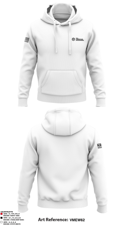 All American WoodWerx 51149733 Hoodie - 3