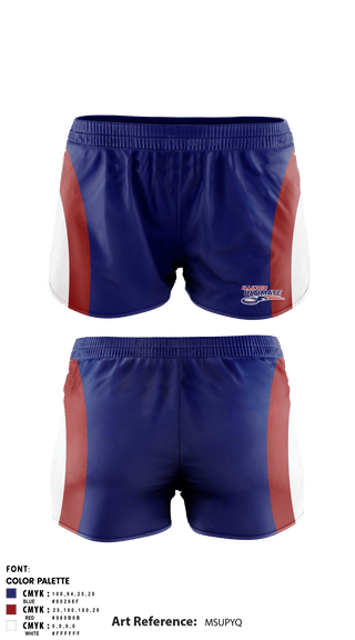 Women's Shorts, Illinois Youth Ultimate, Spirit Store, Teamtime, Team time, sublimation, custom sports apparel, team uniforms, spirit wear, spiritwear, sports uniforms, custom shirts, team store, custom team store, fundraiser sports, apparel fundraiser