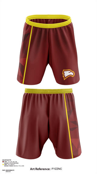 Athletic Shorts With Pockets, Winthrop University Esports, E-Sports, Teamtime, Team time, sublimation, custom sports apparel, team uniforms, spirit wear, spiritwear, sports uniforms, custom shirts, team store, custom team store, fundraiser sports, apparel fundraiser