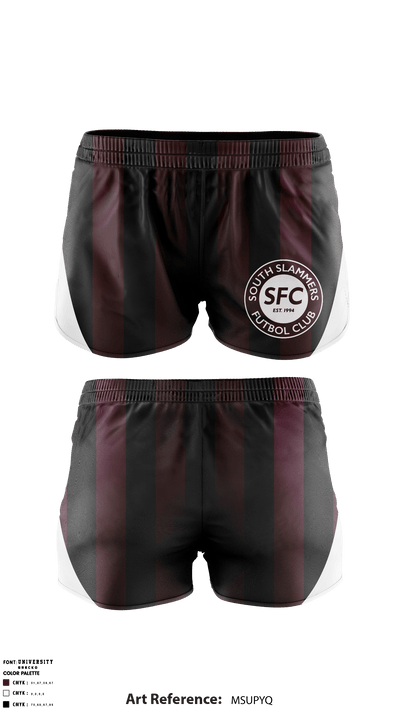 South Slammers FC 54416460 Track Shorts - 1