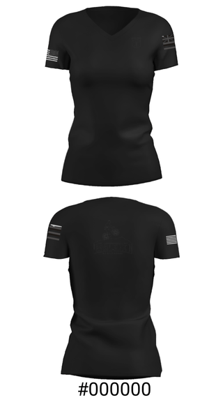 Women's Short Sleeve Vneck Shirt, , Police, Teamtime, Team time, sublimation, custom sports apparel, team uniforms, spirit wear, spiritwear, sports uniforms, custom shirts, team store, custom team store, fundraiser sports, apparel fundraiser