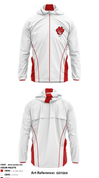 Windbreaker, Colleyville Heritage High School Cheer, , Teamtime, Team time, sublimation, custom sports apparel, team uniforms, spirit wear, spiritwear, sports uniforms, custom shirts, team store, custom team store, fundraiser sports, apparel fundraiser