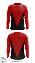 Lincoln High School Baseball 29714411 Long Sleeve Performance Shirt - 1
