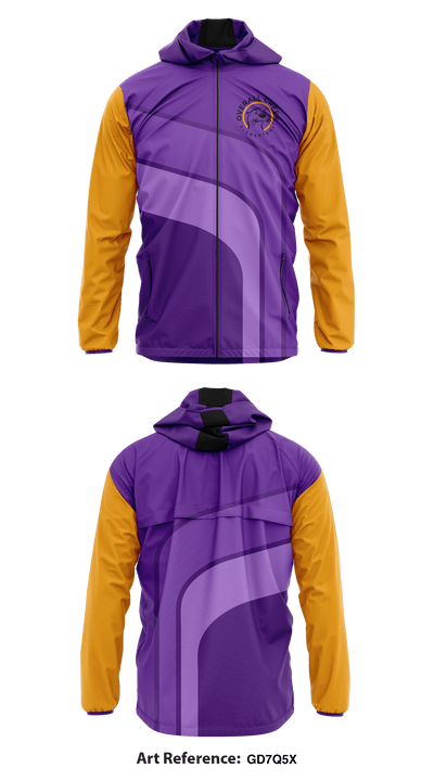 Overall Creek Elementary 51873775 Windbreaker - 1