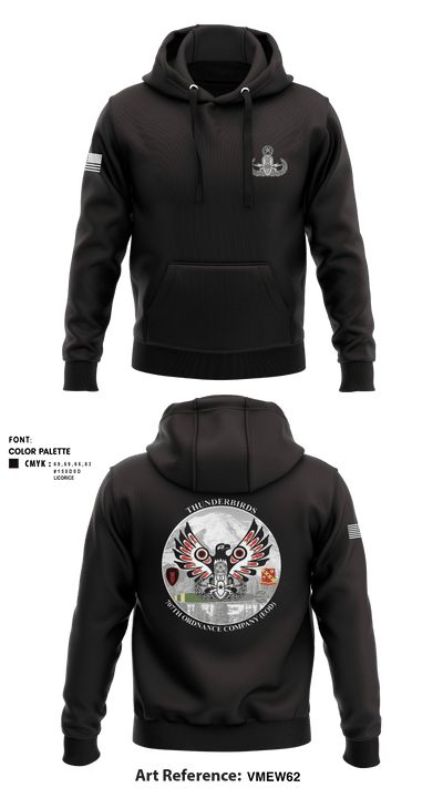 707th OD CO (EOD) 59109694 Hoodie - 1