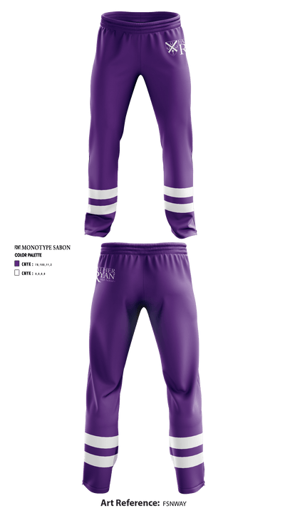 Father Ryan High School Swimming 39423229 Sweatpants - 1