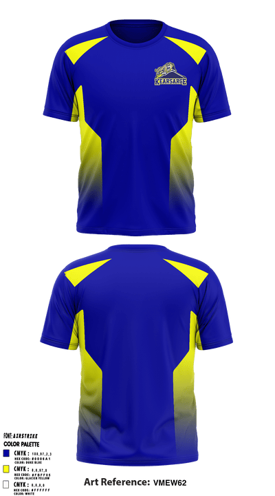 Kearsarge Regional High School 62912235 Short Sleeve Performance Shirt - 1
