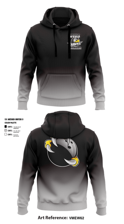 Volcano Vista Hawks 66507820 Hoodie - 3