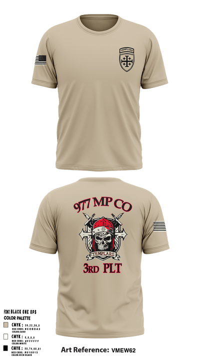 3/977 MP CO 21732710 Short Sleeve Performance Shirt - 3