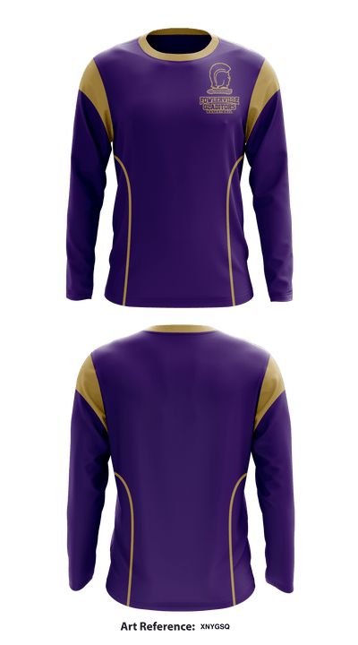 Fowlerville Basketball 79813988 Long Sleeve Performance Shirt - 1