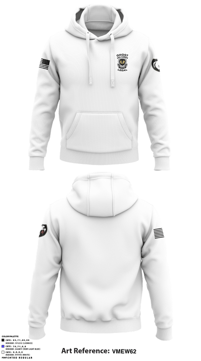 GHOST LEGAL 84434503 Hoodie - 3